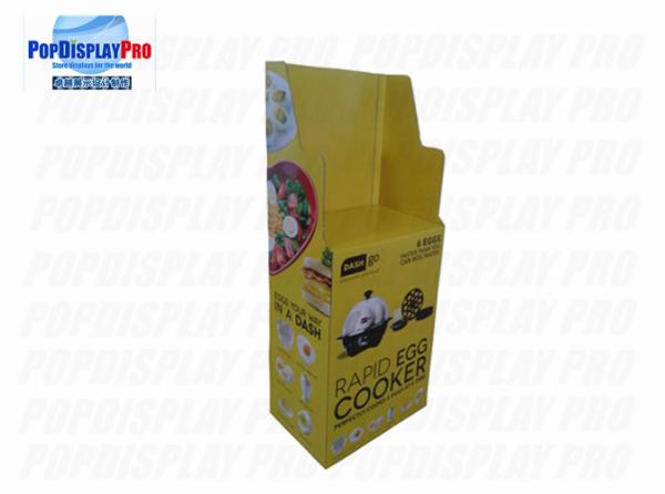 Quality Glossy/shining laminated Point Of Sales Displays Rapid Egg Cooker POS Cardboard Displays for sale