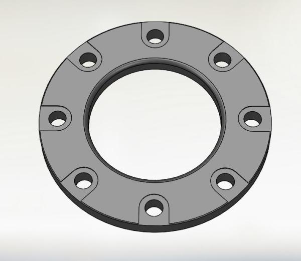 Quality EN1092-2 DN32 Pipeline Galvanized Ductile Iron Flange for sale