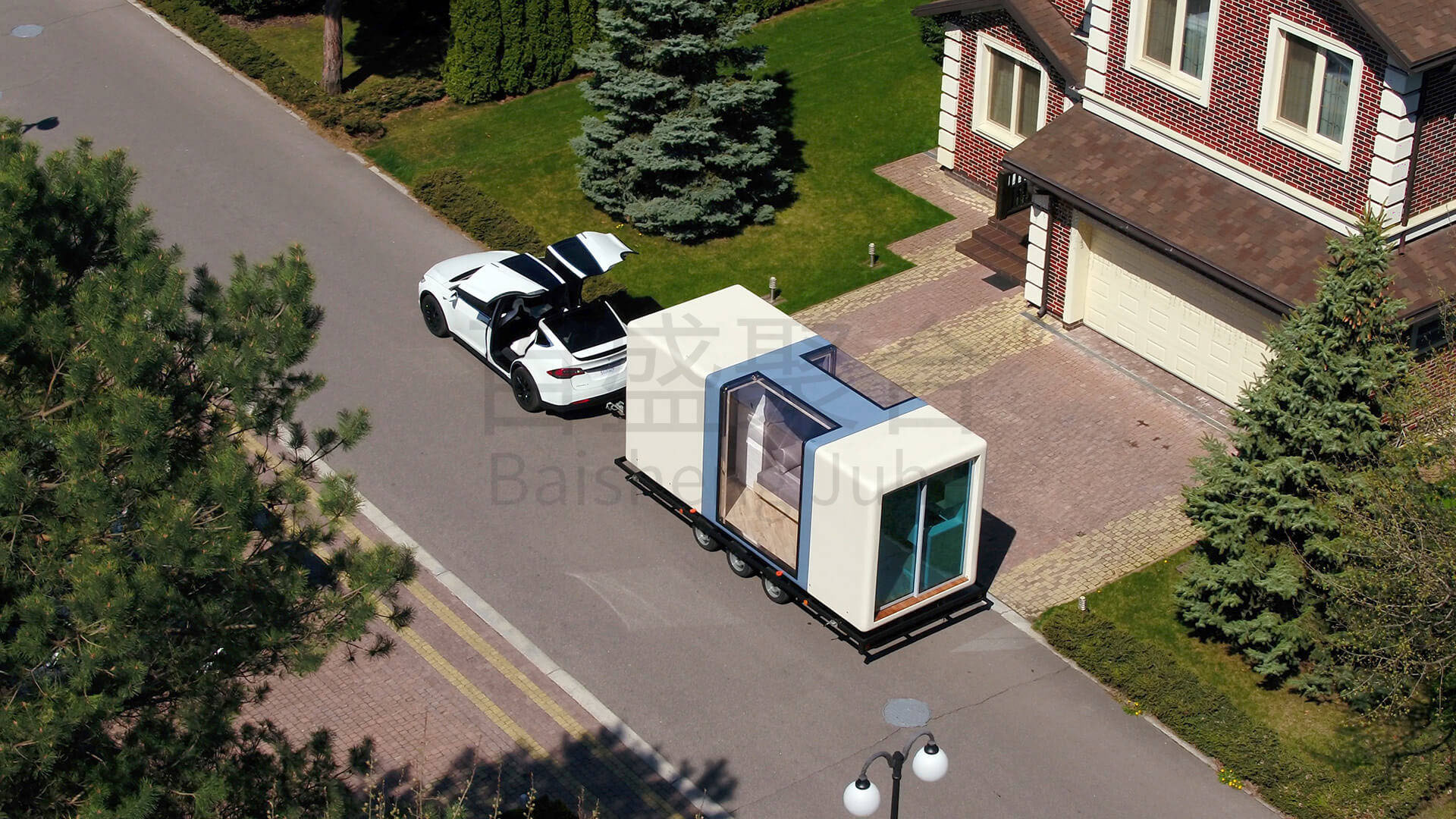 Customized Color Space Capsule House Eco Friendly Advantage with Balcony Upgrade