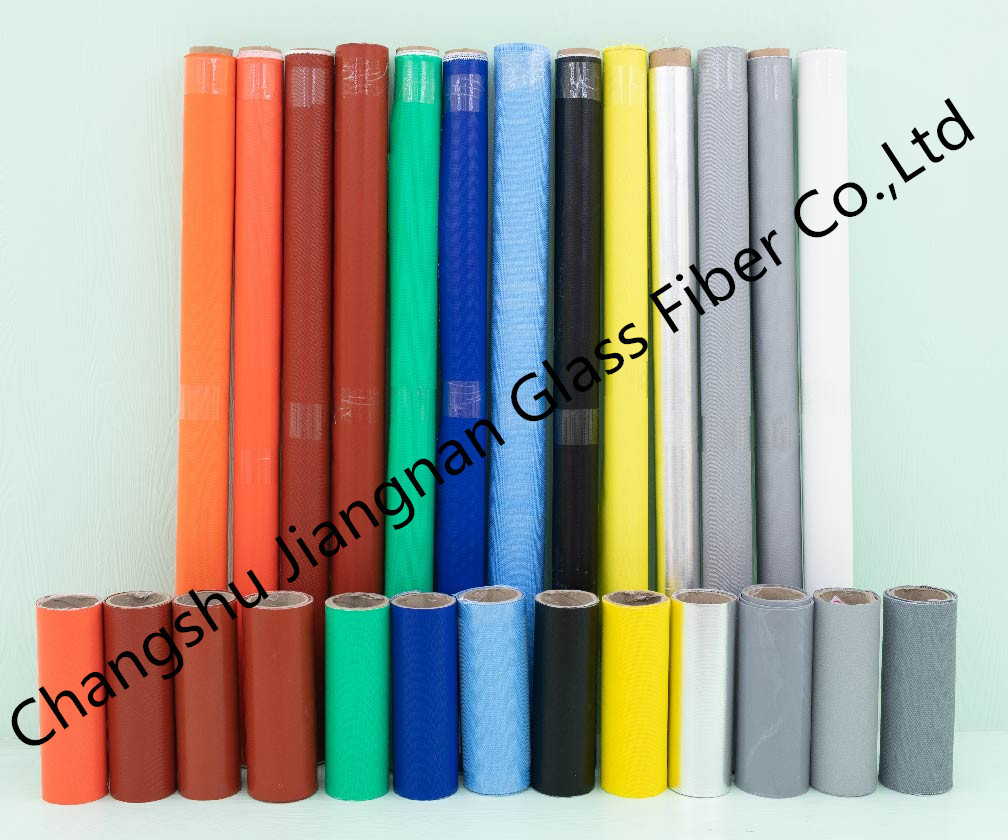 China 3784 Silicone Rubber Coated Fiberglass Fabric , Fiberglass Insulation Cloth wholesale