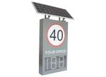 Solar Powered Speed Warning Signs Led Display Portable Radar Speed Sign