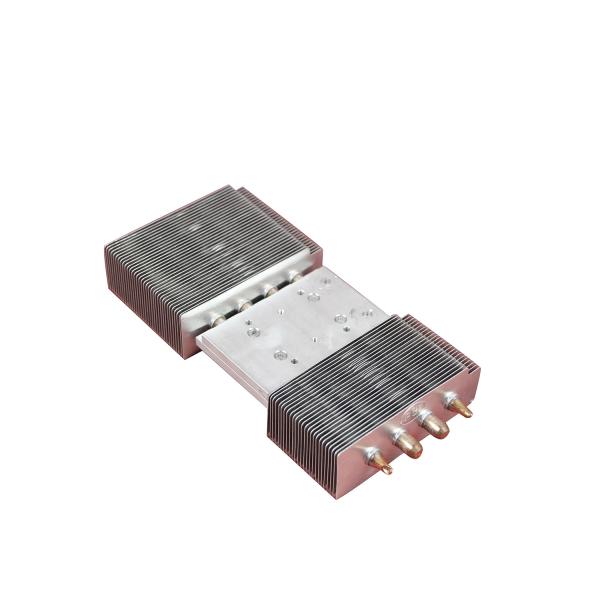 Quality High Precision Pure Copper Pipe Heat Sink For Projector 100mm * 50mm for sale