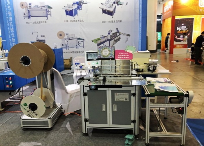 Multifunctional Double Loop Wire Binding Machine Highest Efficiency Binding