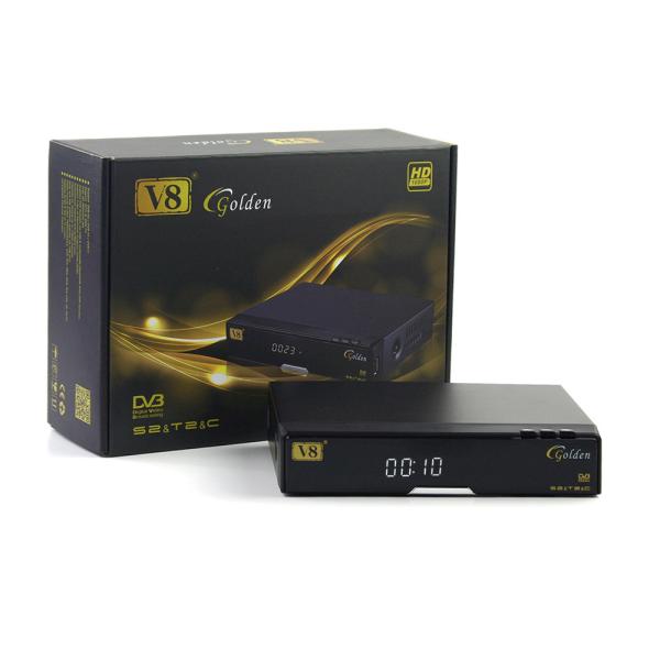 DLNA V8Gloden HD freesat set top box internet sharing biss patch support