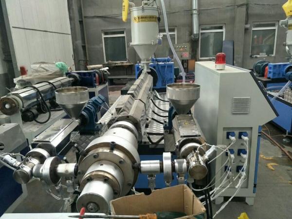 Quality Automatic Plastic Pipe Extrusion Line Single Screw High Speed for sale