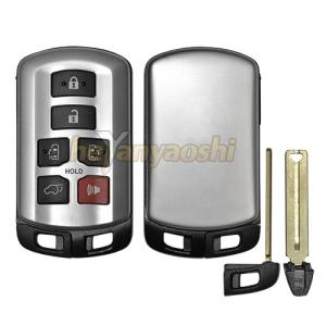 China Toyota 6 Buttons Smart Key Shell with Emergency Key Insert wholesale