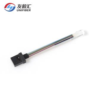 China High Precision MT FA Short Patch Cord 8F 12F 24F Bare Ribbon Fiber wholesale