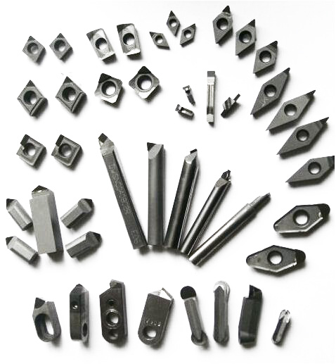 Mirror Effect Tungsten Steel PCD Tipped Inserts 3.18mm For PCD Cutting