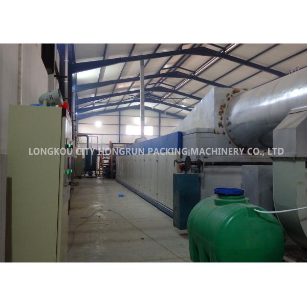 Blue Color Paper Egg Tray Machine With Multilayer Dryer Dimension 30*6*4M