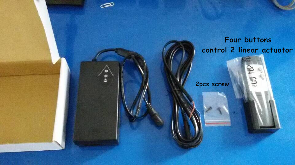 Linear actuator controller system, 12volt /24volt wired/wireless controller system