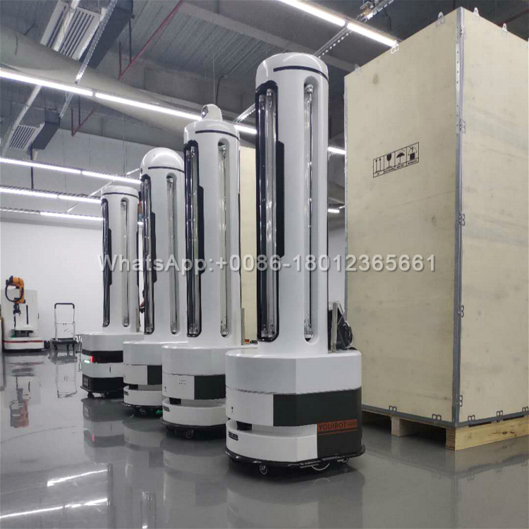 Remote Control Autonomous UV Light Disinfection Robot