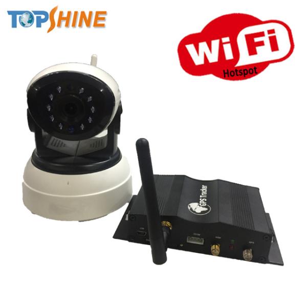 Customizable 4G GPS Tracker built-in Multi WiFi Hotspot Access RS232 Port Fuel Sensor