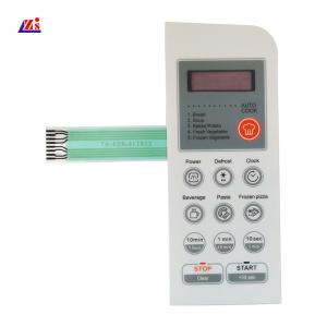 China LCD Clear Window Push Button Metal Dome Membrane Switch wholesale
