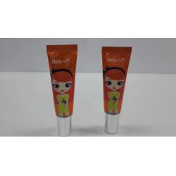 China 10g Eye Cream Packaging shiny CAL Cosmetic Tube With long shoulder,colorful printing diameter 19mm for sale