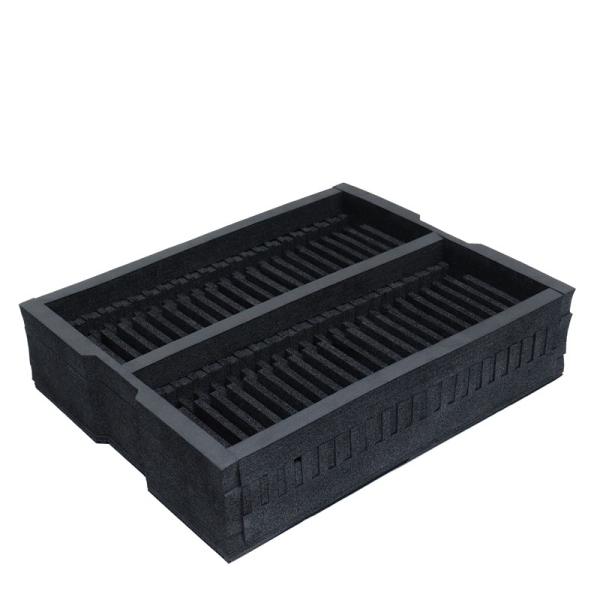 CNC Cut Esd Foam Packaging , PE Static Dissipative Foam Tray