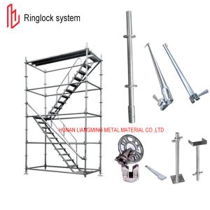 China Construction Scaffolding Ringlock System CE SGS Approved AS 1576.3 wholesale