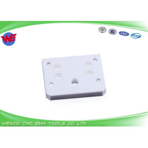Upper Chmer EDM Parts Isolator Plate Ceramic Material 64x76x10mm CH303