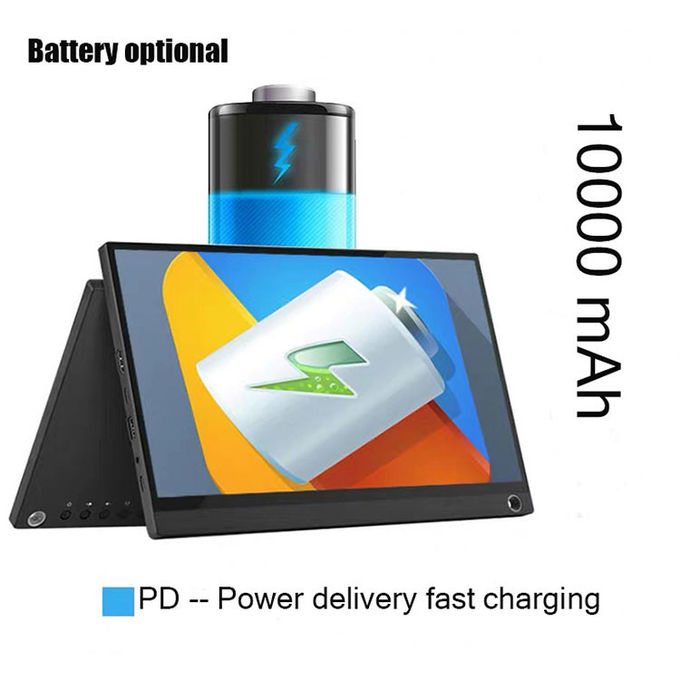 350cd/M2 Gaming Touch Screen Monitor / Laptop Pc 11mm WiFi Portable Monitor