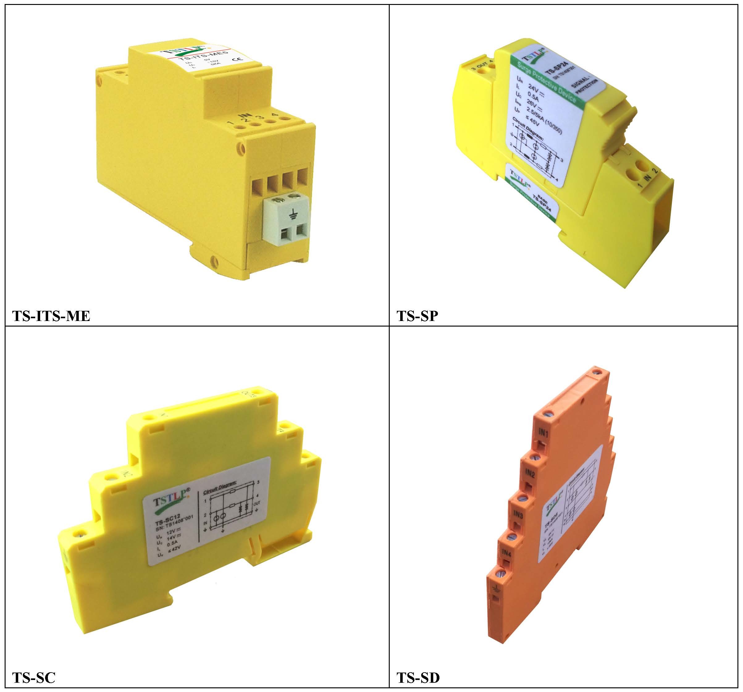 TTY / V11 / RS232 / RS485 / RS422 Surge Protection Device Fire Alarm Surge Protection