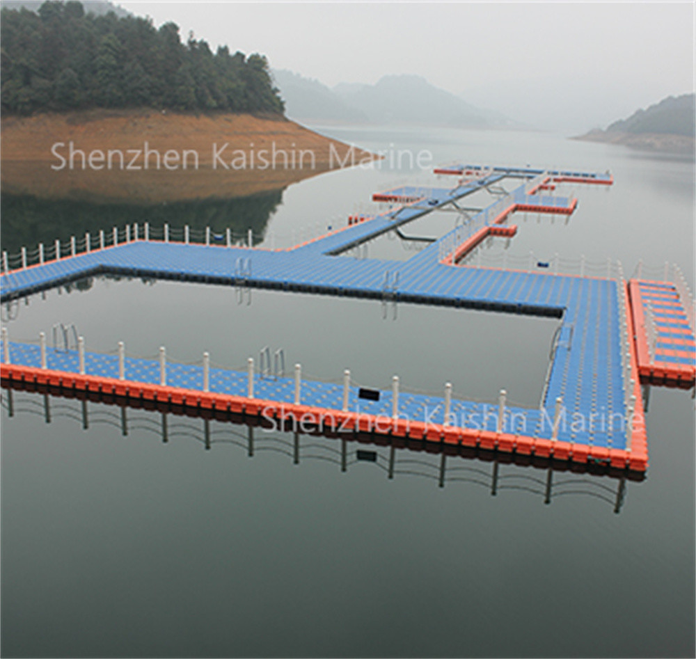 HDPE Marina Dock Floating Cubes Economical Recycled Modular Docks Floating Walkway Pontoon