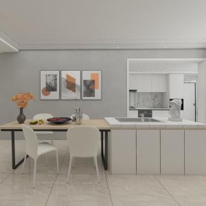China Customized Italian Furniture Complete Smart Wood Kitchen Cabinets with Veneer Finish wholesale