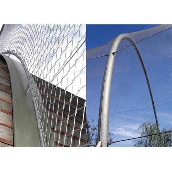 100x100mm Economic Architectural Ferruled Stainless Steel Cable Mesh 2.0mm