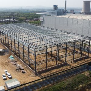 China Large Span Pre Engineered Steel Buildings with Crane Support wholesale