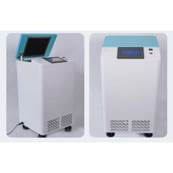 On-demand liquid nitrogen cryogenic grinding instrument with temperature protection to ensure the integrity of sample activity