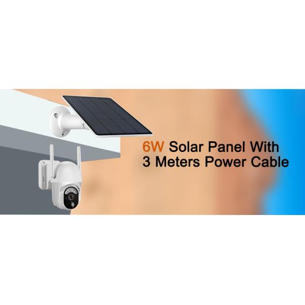 4G Solar Powered Surveillance Cameras PIR 3MP PTZ LTE Cellular Security Camera