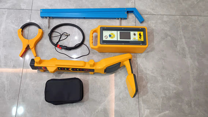 Xzh Test Intelligent Yellow Underground Cable Pipe Locator Route Tracer Digital Metal Pipe Detector