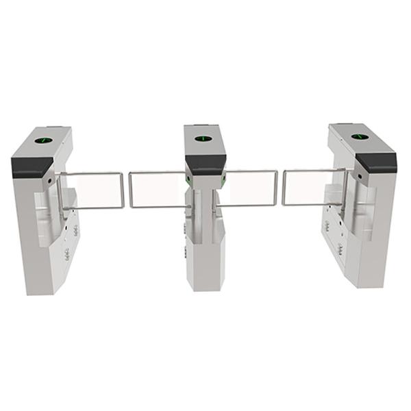 Quality SUS304 Automatic Access Control Turnstile Gate With Card Reader for sale