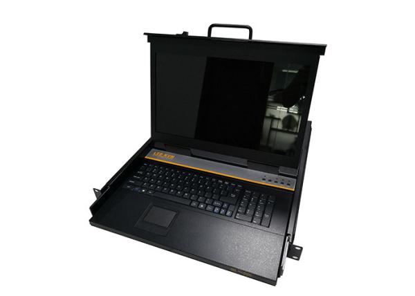 Quality High Performance LCD KVM Switch , 16 Ports CAT5 Rackmount LCD Drawer for sale