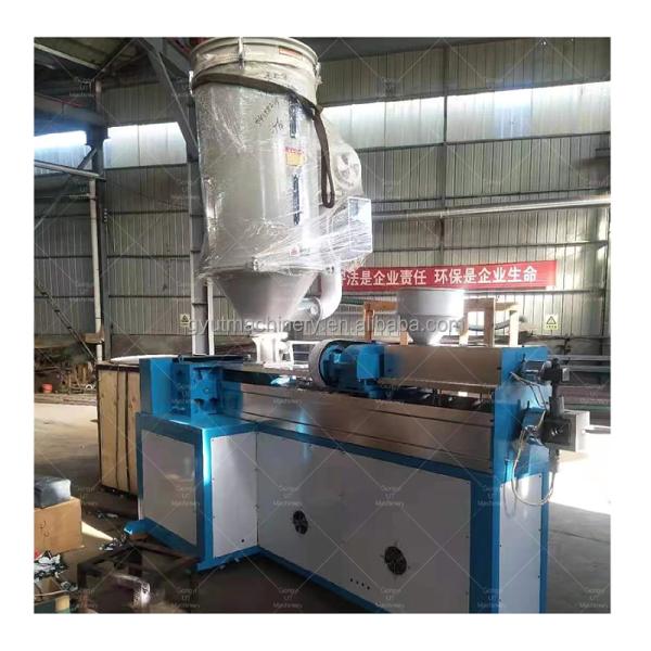 Single-screw Design Electric Copper Wire Cable Machines for PVC Cable Production