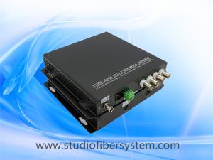 China 4ch analog video 1CH RS485 1 ethernet to fiber converter for CCTV surveillance system wholesale