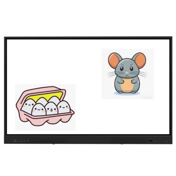 Quality 75 Inch Interactive Touch Screen Monitor With OPS Mobile Stands For Option for sale