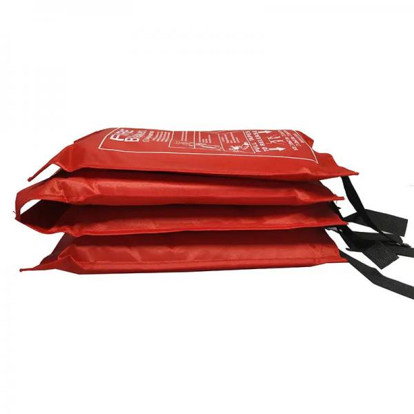 Quality 1*1 1.2*1.2 Fiber Glass Fire Blanket For Heat And Flame Protection for sale