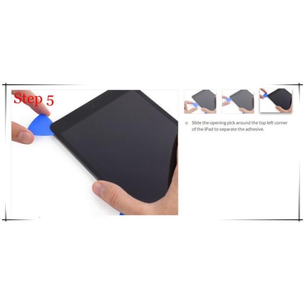 Lcd for ipad mini 3 touch screen digitizer replacement, ipad mini 3 touch screen home button flex cable assembly