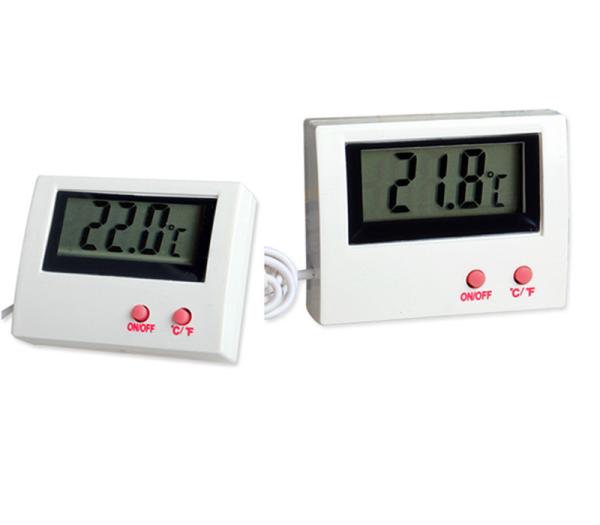 C/F Function Mini Refrigerator Thermometer Digital LCD Display Waterproof