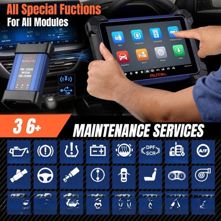 Autel IM608 PRO II Car Key Programmer Plus IMKPA Accessories and G-Box3 APB112 Performance