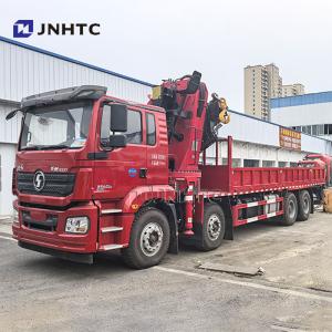 China Shacman M3000 8x4 Heavy Cargo Hydraulic Truck Crane Shenbai 25Ton 30Ton 35Ton Folding Boom Truck Mounted Crane For Sale wholesale