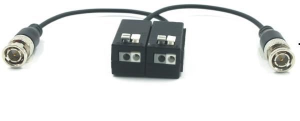 Quality Push Terminal Video Camera Transmitter And Receiver 1 Channel Passive HD for sale