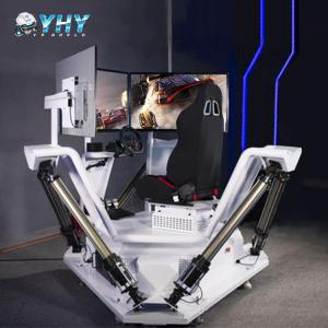 China 9D F1 Virtual Reality Racing Simulator VR 6 DOF 3 Screen Motion Ride wholesale