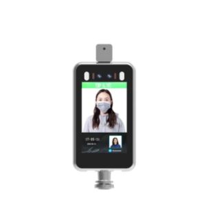 China 2MP Temperature Face Recognition Biometric System Vertical Pass Management wholesale