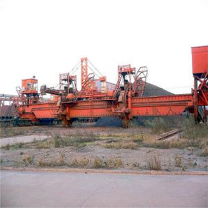 China Material Stockyard Bucket Wheel Stacker Reclaimer With Frame Structure wholesale