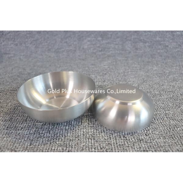 Custom Bagasse 304 Thickened Stainless Steel Sauce Dish For Ice Cream