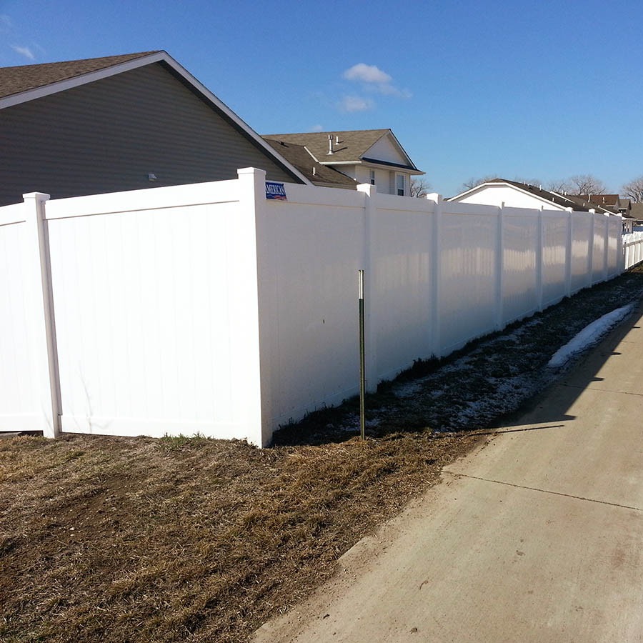 Virgin Environmental Privacy Screen Pvc Plastic Vinyl Fence For Yard