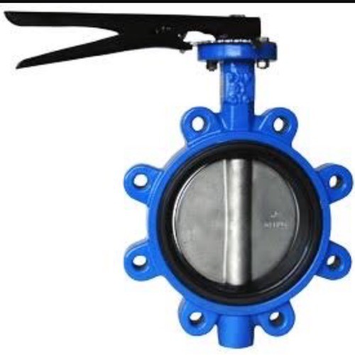 cast iron electric actuated butterfly valves