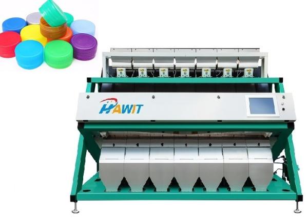 Quality Intelligent LED Lamps 5400 pixel Plastic Sorting Machine for sale