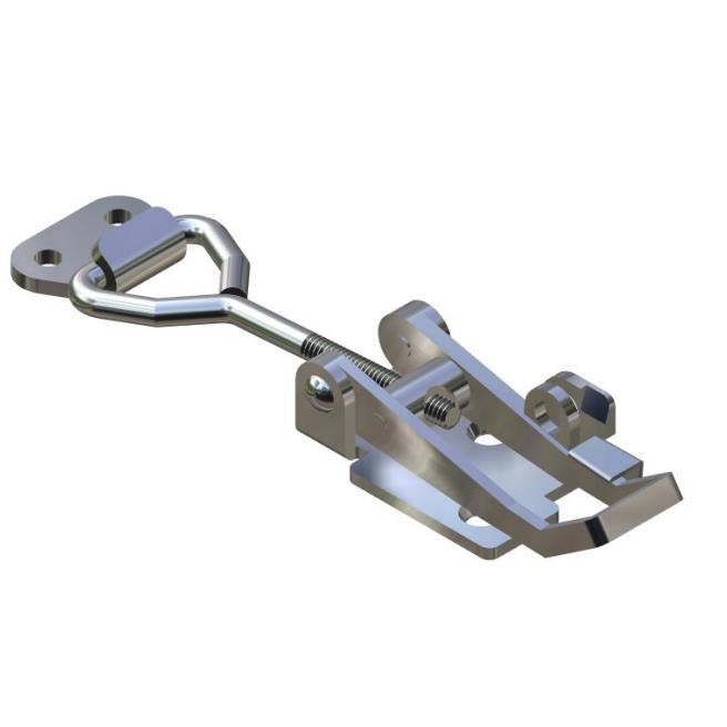 Small Polished Adjustable Toggle Latch Wear Proof With Safety Catch