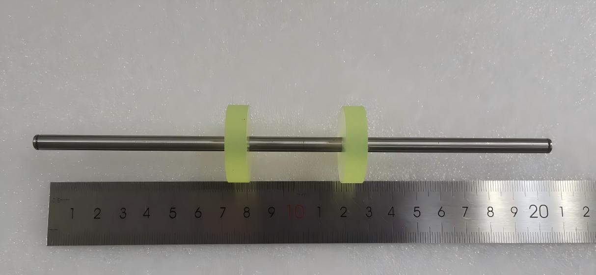 Glory GFS 120 GFS-120-04 Roller Shaft Assy Φ20.16*227.6mm PU85 Degree Spare Parts For Banknote Counter
